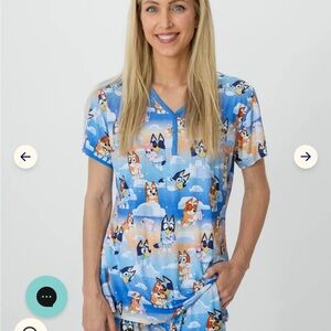 Little Sleepies Bluey Women’s Pajama Top